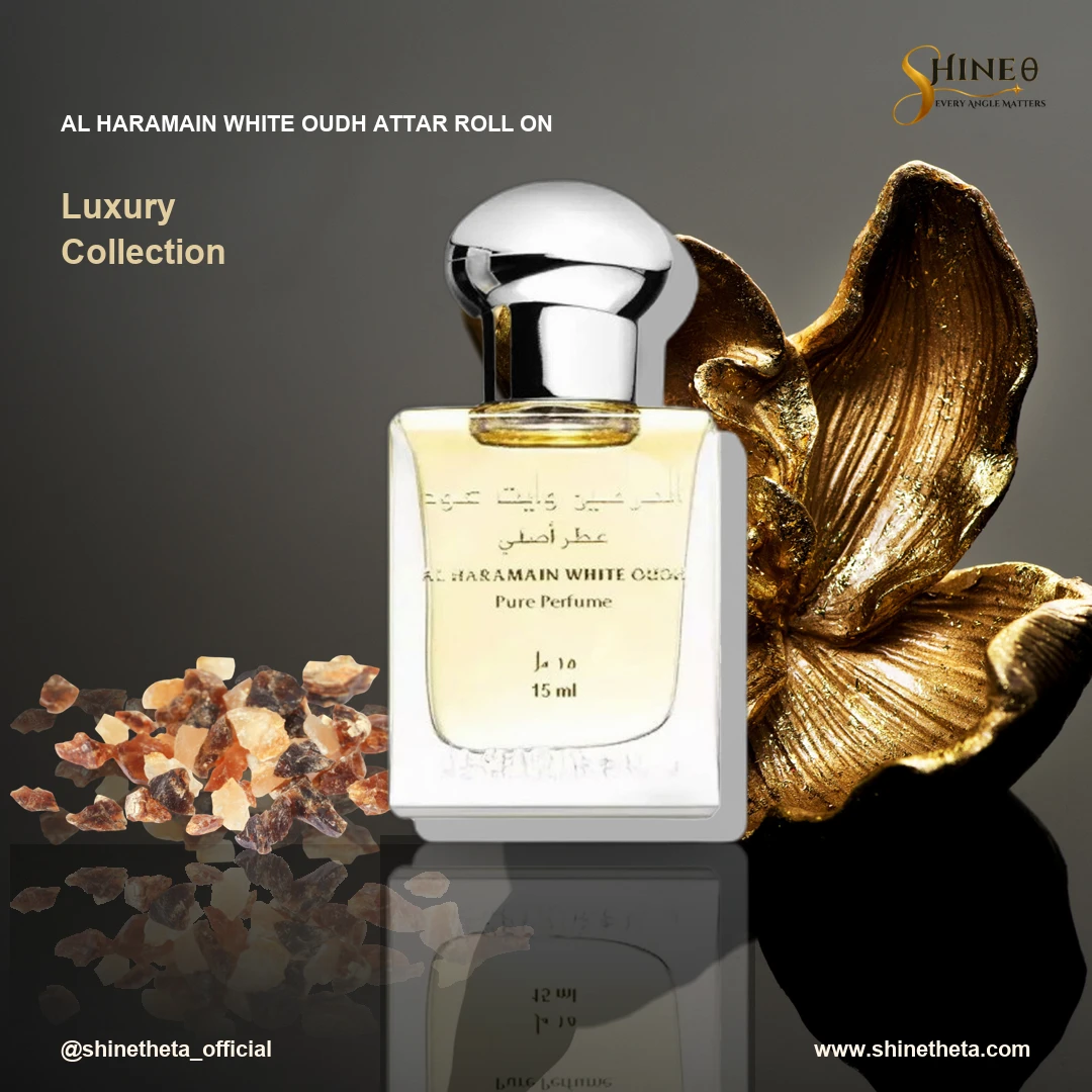 Al Haramain White Oudh Attar Roll On slide 3
